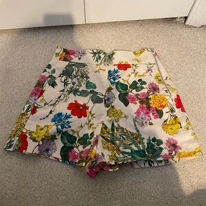 Zara Floral Shorts